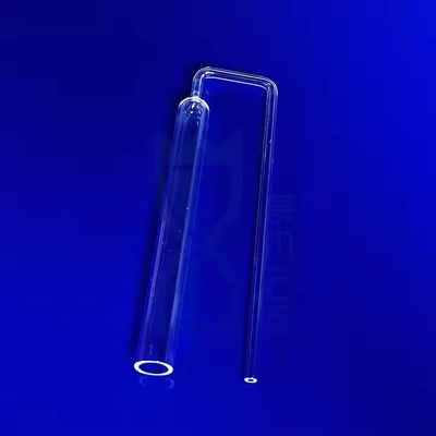 Tubos de vidro de quartzo personalizados resistentes a altas temperaturas em forma de U