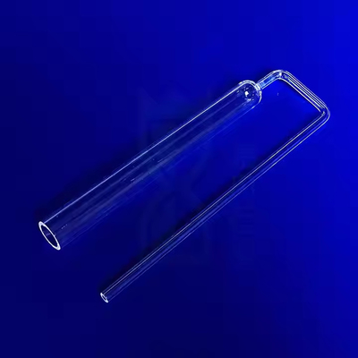 Tubos de vidro de quartzo personalizados resistentes a altas temperaturas em forma de U