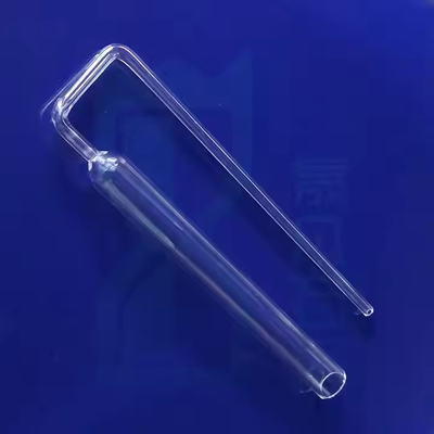 Tubos de vidro de quartzo personalizados resistentes a altas temperaturas em forma de U
