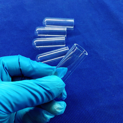 Tubos de ensaio de quartzo de fundo redondo e transparente personalizados para laboratório