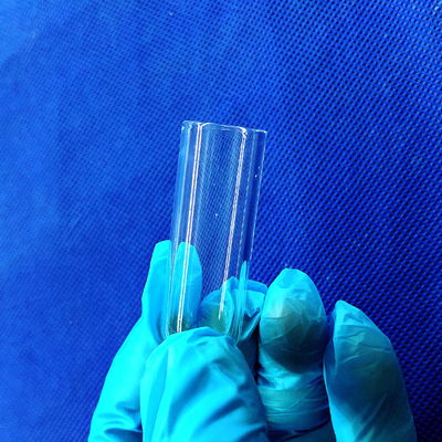 Tubos de ensaio de quartzo de fundo redondo e transparente personalizados para laboratório