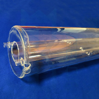 Alta pureza 99,99% Instrumentos experimentais personalizados resistentes à corrosão a altas temperaturas Tubos de vidro de quartzo e reatores de quartzo