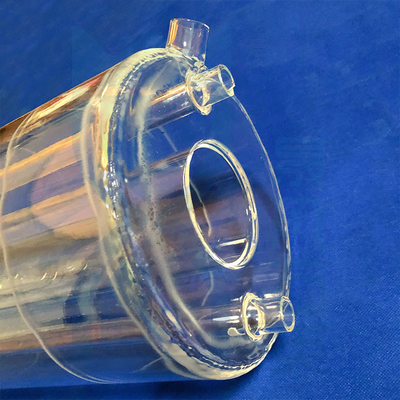 Alta pureza 99,99% Instrumentos experimentais personalizados resistentes à corrosão a altas temperaturas Tubos de vidro de quartzo e reatores de quartzo