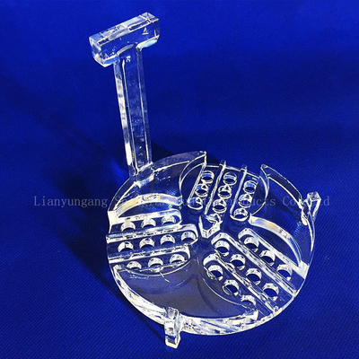 Alta pureza 99,99% Instrumentos experimentais personalizados resistentes à corrosão a altas temperaturas Tubos de vidro de quartzo e reatores de quartzo