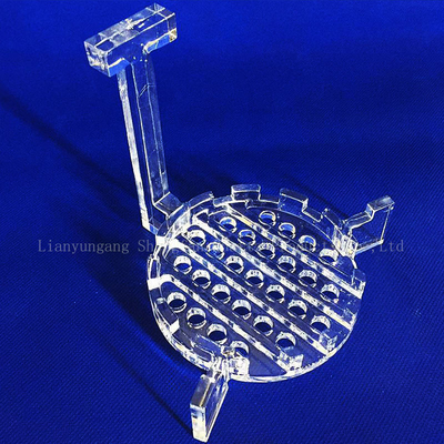 Alta pureza 99,99% Instrumentos experimentais personalizados resistentes à corrosão a altas temperaturas Tubos de vidro de quartzo e reatores de quartzo