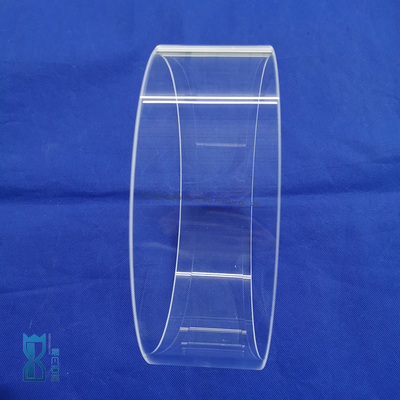 Resistente à corrosão Anel de cristal de quartzo Dureza Morse 6.5 Para máquina CVD