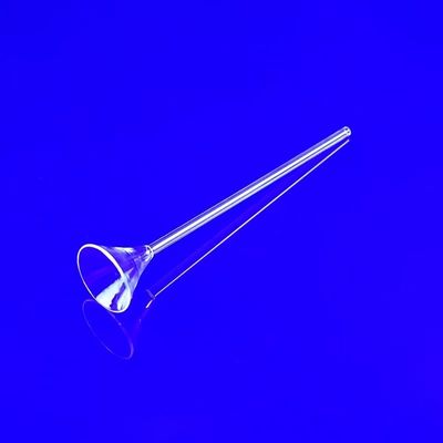 Tubos de adsorção BET de vidro de quartzo resistentes a altas temperaturas, resistentes à corrosão e altamente transparentes