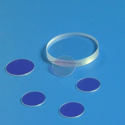 Placas de vidro de quartzo personalizadas para aplicações de semicondutores e ópticos