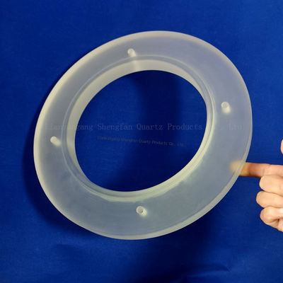 Peças Especiais de Vidro de Quartzo Transparentes Opacas Resistentes à Corrosão e a Altas Temperaturas Fabricadas em Fábrica Para Suporte de Amostras