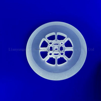 Peças Especiais de Vidro de Quartzo Transparentes Opacas Resistentes à Corrosão e a Altas Temperaturas Fabricadas em Fábrica Para Suporte de Amostras