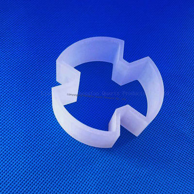 Peças Especiais de Vidro de Quartzo Transparentes Opacas Resistentes à Corrosão e a Altas Temperaturas Fabricadas em Fábrica Para Suporte de Amostras