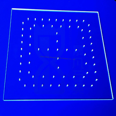 CNC personalizar placa de vidro de quartzo de alta temperatura para máquina de cura