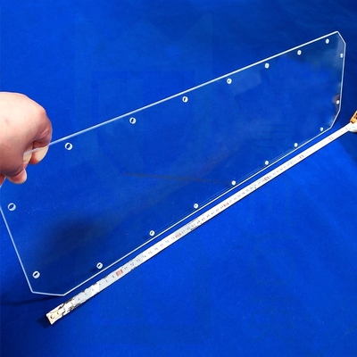CNC personalizar placa de vidro de quartzo de alta temperatura para máquina de cura