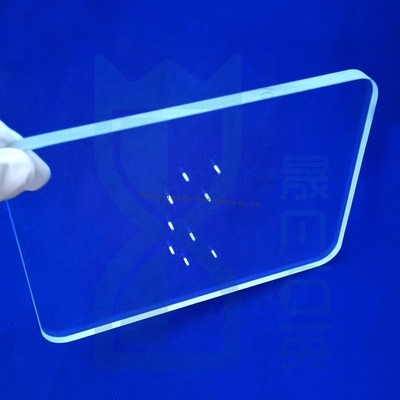 CNC personalizar placa de vidro de quartzo de alta temperatura para máquina de cura