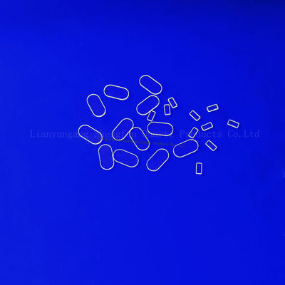 Laser Cut Small Size Ultravioleta transparente folhas de vidro de quartzo fundido para janelas de câmara