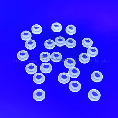 CNC personalizado de alta precisão de alta pureza JGS2 Quartz Step Plate para janela UV