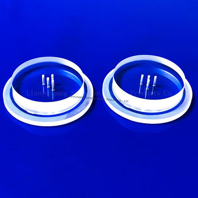 1150C Temperatura de trabalho Chapa de vidro de quartzo para aplicações de temperatura e pressão na indústria aeroespacial