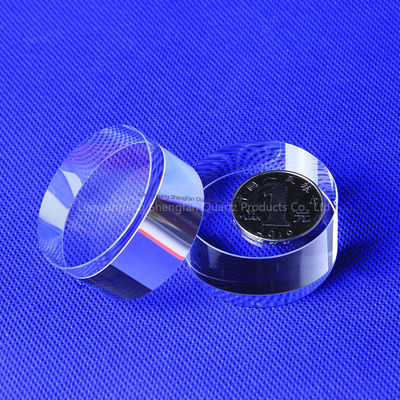 Placa de vidro de quartzo de alta pureza personalizada de 99,99% de transmissão UV para aplicações de semicondutores e ópticos