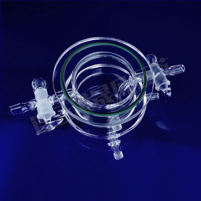 Equipamento Quartz Químico de Laboratório de Alta Qualidade 500ml 1000ml Reator Quartz Fotoquímico