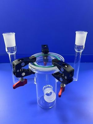 Produtos de vidro de quartzo de laboratório de química de tamanho personalizado à venda