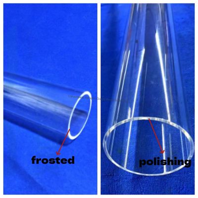 Customized high-temperature-resistant and corrosion-resistant transparent quartz glass tubes