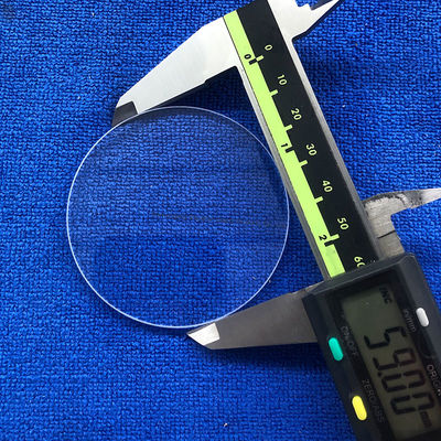 Ustoizado Resistente ao calor UV Fusão de Sílica Quartz Vidro Placa redonda Quartz claro Substrato de vidro Placa transparente de quartzo