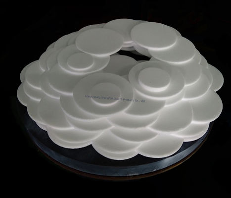 Filtração de gás e líquido para instrumentos de laboratório, núcleo de areia de quartzo, disco de filtro de quartzo