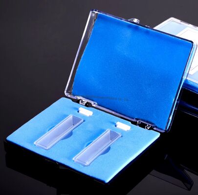 Cubeta para colorímetro de vidro de quartzo resistente à corrosão e alta temperatura com capacidade de 3,5 ml