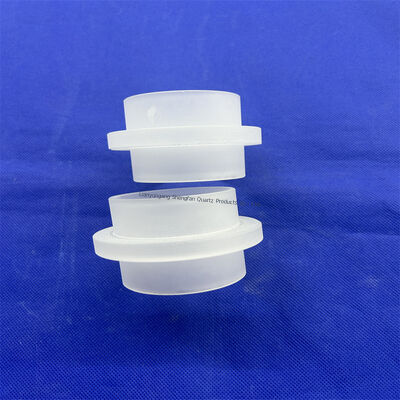 Placa de vidro de quartzo SIO2 de alta pureza 99,99% com resistência a alta temperatura 1100℃ e tamanho e formato personalizáveis