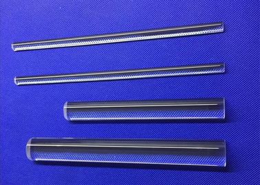 Produto químico UV Quartz Tube Rod Material ecológico 0,25-0,5 mm Diâmetro interno Alta precisão