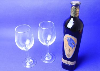Vidro de vinho tinto de cristal sem chumbo do canto do cristal do vinho tinto do espaço livre moderno feito a mão de quartzo, cálice de vidro feito sob encomenda