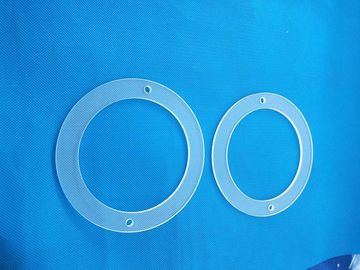 Machining Quartz Tube Flange Milling Sight Glasses Circular Shape Professional