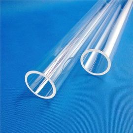A proteção uv precisa do OD dos tubos de ensaio de vidro 400 de quartzo da dimensão fundiu o silicone do tubo de quartzo