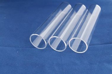 A proteção uv precisa do OD dos tubos de ensaio de vidro 400 de quartzo da dimensão fundiu o silicone do tubo de quartzo