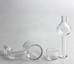 Prego de vidro do vidro de quartzo do homem do ponto de derretimento 1732°C 14mm da única alta temperatura de vidro do Banger
