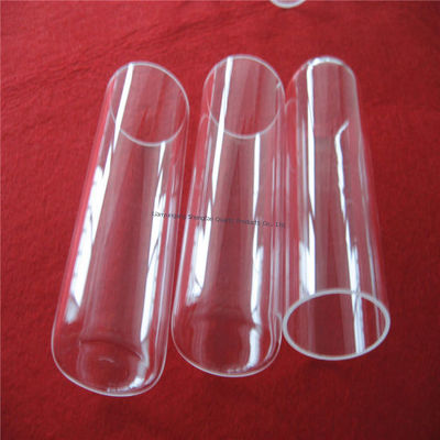 Tubos de vidro de quartzo de alta pureza 99,99% SiO2 com ponto de recozimento 1180°C e ponto de tensão 1100°C para aplicações em semicondutores