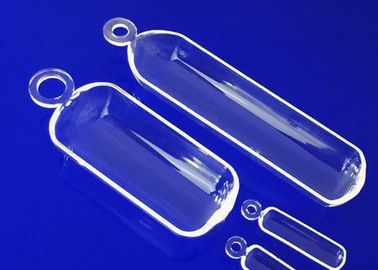 Da precisão de alta temperatura da resistência dos produtos de vidro de quartzo da elevada precisão barco fazendo à máquina de vidro de quartzo fundido