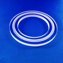 Material da flange 99.99%-99.9999% do tubo de quartzo da proteção ambiental