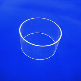 Bom tubo de vidro de isolamento de quartzo elétrico para fontes / semicondutores