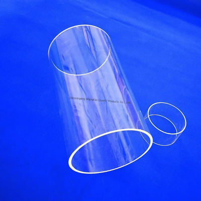 Tubo de Vidro de Quartzo com Boa Isolamento Elétrico e Alta Resistência ao Calor com Alta Transmitância de Luz para Aplicações em Semicondutores