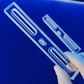 Máquina de prensar degraus de barra de vidro de quartzo de alta temperatura TAB de alta precisão e alta luz