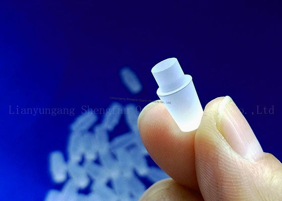 Tubo de vidro de quartzo resistente a altas temperaturas de 3 mm OD certificado ISO9001 com alta transmissão de luz