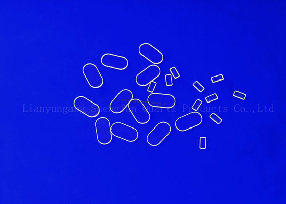 Fatia pequena da janela da esterilização do diodo emissor de luz da fatia do vidro de quartzo da microplaqueta de quartzo do tamanho da placa de cobertura UVC do grânulo da lâmpada