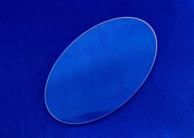 Placa de vidro alta personalizada de quartzo transparente da lente do laser da transmissão da tabuleta UV UV do vidro de quartzo da lâmpada da esterilização
