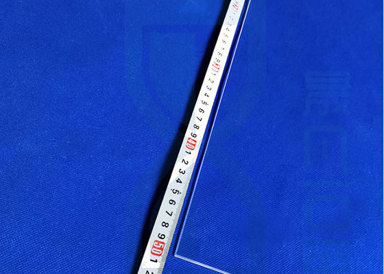 Placa de vidro de quartzo 2.2g/Cm3 de 1850℃ Morse 6,5