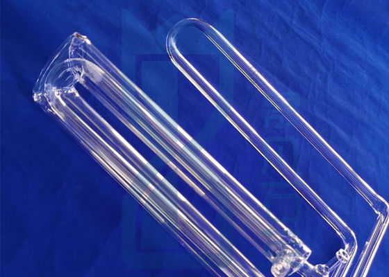 Tubo de vidro fotoquímico do silicone da lâmpada do laboratório 1100℃