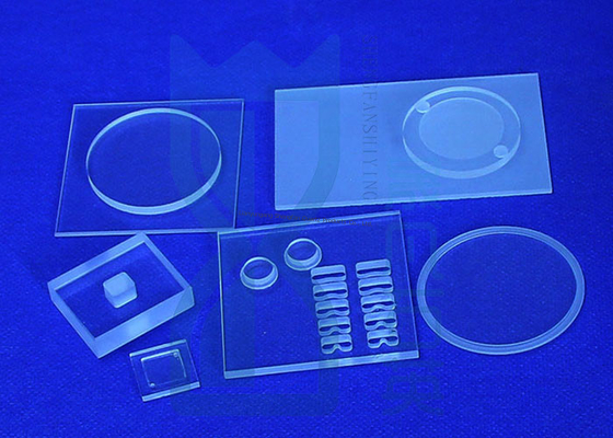 CNC personalizar placa de vidro de quartzo de alta temperatura para máquina de cura