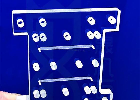 Personalizar Folha de Vidro de Quartzo de Alta Temperatura para Máquina de Cura