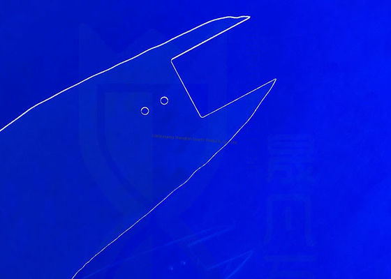 Placa de quartzo fundido de grau militar com tamanho personalizável e tolerância de precisão para aplicações de alta temperatura