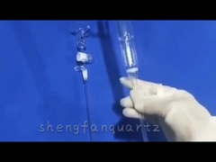 Tubo de ensaio graduado não tóxico, não deformado, não cristalizado, inofensivo, ecológico